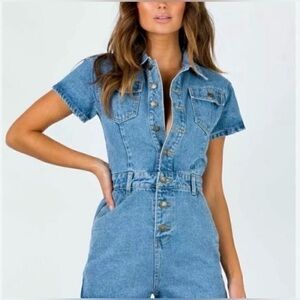 Lioness Denim Romper❗️